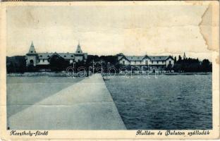 1929 Keszthely, Hullám és Balaton szállodák (fa)