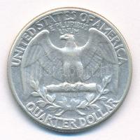 Amerikai Egyesült Államok 1961. 25c Ag T:2- 
USA 1961. 25 Cents Ag C:VF
Krause KM#164