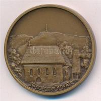 Tóth Sándor (1933-2019) 1986. " Szent László / Szabolcsi Földvár" Br emlékérem (42,5mm) T:...