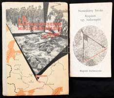 2 db militária témájú könyv: A 2. magyar hadsereg megsemmisülése a Donnál. Összeáll. és a bevezető tanulmányt írta: Dr. Horváth Miklós. Dr. Münnich Ferenc előszavával. Bp., 1958, Zrinyi Kiadó. Első kiadás. Kiadói félvászon-kötés, kissé sérült, kopott borítóval. + Nemeskürty István: Requiem egy hadseregért. Magvető Zsebkönyvtár. Bp., 1972, Magvető. Első kiadás. Kiadói papírkötés, kissé sérült borítóval.