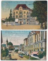 Pécs - 2 db régi képeslap / 2 pre-1945 postcards