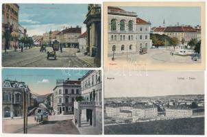 Sopron - 4 db régi képeslap / 4 pre-1945 postcards