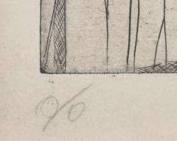 Schneuer, David (1905-1988): Müncheni éjszakai élet a 20-as években. Hidegtű, papír, jelzett. 25x20 ...