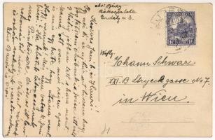 Budapest IV. Újpest (régen Rákospalota), Bédy Lajos vegyeskereskedés üzlete. Erdély utca 3. (ma Tava...