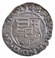 1548K-B Denár Ag I. Ferdinánd (0,40g) T:2,2- patina, ph Hungary 1548K-B Denar Ag Ferdinand I (0,40g) C:XF,VF patina, edge error Huszár: 935., Unger II.: 745.a