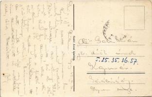 Csepreg, Cser utca, Szabó Antal üzlete és saját kiadása (EK)