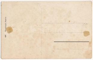 Sopron, Kossuth Lajos utca villamossal, Stauffer villa. Kiadja Monsberger (fl)