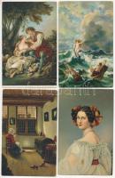 51 db RÉGI Stengel litho képeslap / 51 pre-1945 Stengel litho postcards