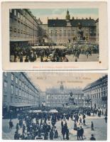 Wien, Vienna, Bécs; - 8 pre-1945 postcards