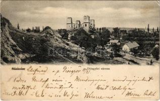 1906 Miskolc, Diósgyőri várrom (EK)