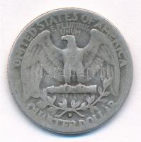 Amerikai Egyesült Államok 1939D 25c Ag T:2-,3 
USA 1939D 25 Cents Ag C:VF,F
Krause KM#164