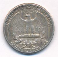 Amerikai Egyesült Államok 1963. 25c Ag T:2 
USA 1963. 25 Cents Ag C:XF
Krause KM#164