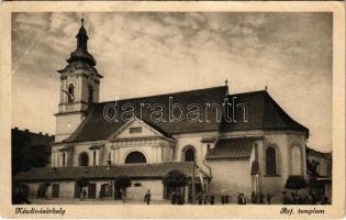 1944 Kézdivásárhely, Targu Secuiesc; Református templom / Calvinist church (EB)