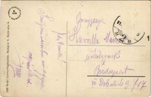 1917 Füzesabony, Községháza. Vasúti levelezőlapárusítás 1532. (EK)