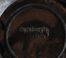 Badár Balázs, ifj. (1896-1972): Mázas kerámia váza. Jelzett, apró kopások, m: 18 cm