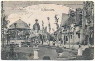 1905 Budapest XIV. Ős-Budavára. Divald Károly 602. (ázott / wet damage)