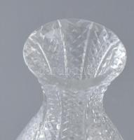 Ólomkristály váza, hibátlan, m:21cm