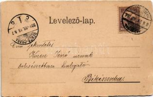 1901 Óhegy, Staré Hory (Besztercebánya, Banská Bystrica); Sturecz alatti vendéglő. Kiadja Lechnitzky...