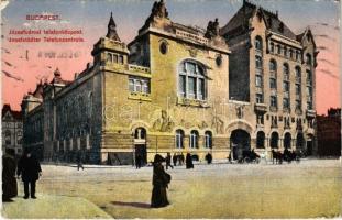 1915 Budapest VIII. Józsefvárosi Telefonközpont (fa)