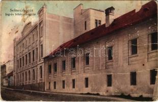 Selmecbánya, Banská Stiavnica; Ing- és fehérneműgyár. Grohmann kiadása / shirt and underwear factory (fa)