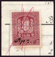 1932 Siófok, Magyar Kir. Lőporáruda Osváld István Siófok fejléces számla