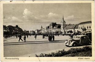 Marosvásárhely, Targu Mures; Fő tér, autó / main square, automobile (Rb)