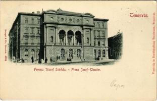 1899 (Vorläufer) Temesvár, Timisoara; Ferenc József színház / Franz Josef Theater (Rb)