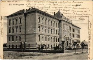 1905 Arad, Állami tanítóképezde. Divald Károly 607. / teachers training institute (EK)