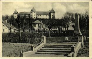 Gács, Halic; vár, emlékmű / castle, monument (fa)