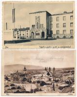 Pécs - 2 db régi képeslap / 2 pre-1945 postcards
