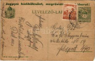 Jegyezz hadikölcsönt! /WWI Hungarian military war loan propaganda (EM)