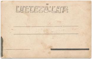 Custom-made greeting art postcard