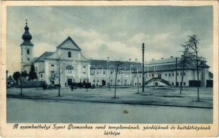 1931 Szombathely, Szent Domonkos rend temploma, zárdája és kultúrháza (EK)