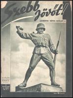 1942 Szebb jövőt! A Leventék képes hetilapjának 3 száma, szakadozottak.