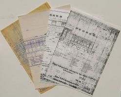 4 darab vasúti jellegrajz, ebből kettő úttörővasút