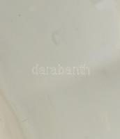 Pirkenhammer, Bohemia, Christian Fischer, porcelán váza, kopott, jelzett, 1846-57 körül. M:34cm