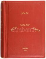 1925 Aller Képes Családi Lapja II. évfolyamának egybekötött szórvány számai, 15-40. számig. Modern egészvászon-kötésben, a lapok javítottak (!), egy lapon a javítás szakadt, 5 szám hiányos.
