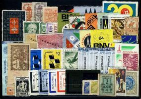 Magyar összeállítás: zárjegyek, segélybélyegek, levélzárók stb 51 db