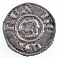 1180-1240. Bracteata Ag III. Béla - IV. Béla (0,21g) T:1-,2 patina Hungary 1180-1240. Bracteata Ag Bela III - Bela IV. (0,21g) C:AU,XF patina Huszár 200., Unger I.: 118.
