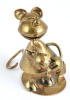 Mid-Century Figurative Art by Andrzej Nowakowscy (1938 - 2008): Egér / Mysz, névjegy tartó, örvösműv...