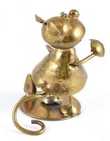 Mid-Century Figurative Art by Andrzej Nowakowscy (1938 - 2008): Egér / Mysz, névjegy tartó, örvösműv...