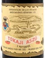 1975 Tokaji Aszú 5 puttonyos, palackozva: Tolcsva, 0,5 l