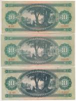 1962. 10Ft (2x) + 1969. 10Ft (2x) + 1980. 20Ft (2x) T:III