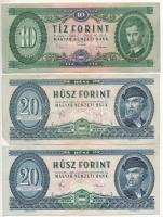 1962. 10Ft (2x) + 1969. 10Ft (2x) + 1980. 20Ft (2x) T:III