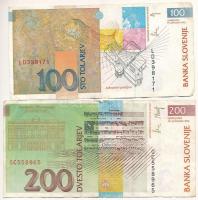 Szlovénia 1992. 10T (3x) + 50T + 100T + 200T T:III
Slovenia 1992. 10 Tolarjev (3x) + 50 Tolarjev + ...