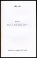 Hamvas Béla: A száz könyv. Mérték 3. hn., 2000., Medio. Kiadói papírkötés