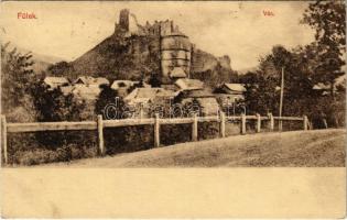 1912 Fülek, Filakovo; vár. Krämer Jeremiás kiadása / castle
