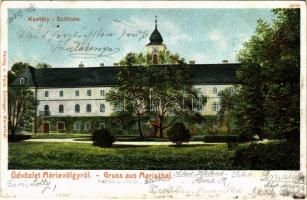 1905 Máriavölgy, Marienthal, Marianka, Mariatál (Pozsony, Pressburg, Bratislava); kastély. Ferd. Enninger / Schloss / castle (EK)
