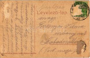 Szatmárnémeti, Satu Mare; Tűzoltó torony, istálló. Cseplák Bálint kiadása, Hollosi fényképész felvét...