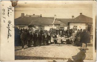 1917 Wierzbnik (Starachowice), market. photo (fl)